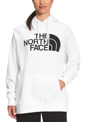 The North Face Women's Half Dome Fleece Pullover Hoodie - Tnf Black/Tnf White