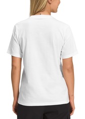 The North Face Women's Half-Dome Logo Tee - Tnf White/tnf Black