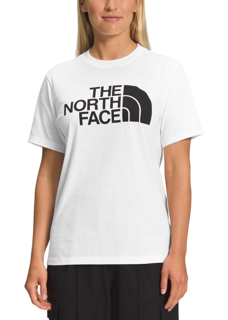 The North Face Women's Half-Dome Logo Tee - Tnf White/tnf Black