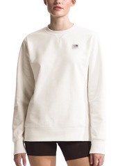 The North Face Women's Heritage Patch Logo Sweatshirt - Tnf Light Heather Grey/Tnf White