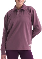 The North Face Women's Heritage Patch Rugby Shirt, Large, Purple