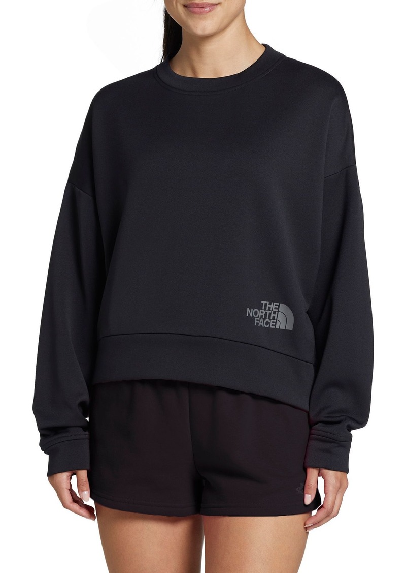 The North Face Women's Horizon Performance Fleece Crew Sweatshirt, XL, Black