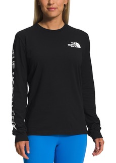 The North Face Women's Long-Sleeve Graphic T-shirt - Tnf Black/TNF White