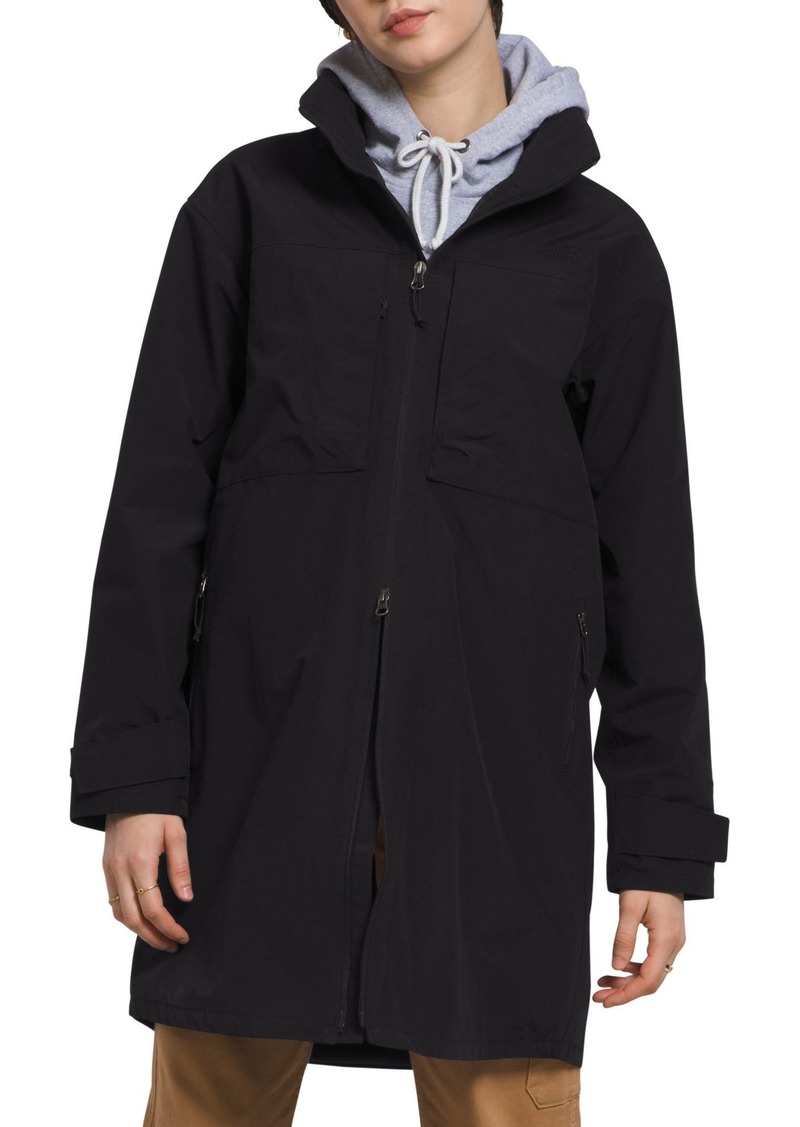 The North Face Women's M66 Tech Trench Coat, XS, Black
