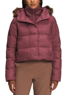 The North Face Women's New Dealio Short Down Jacket - Wild Ginger