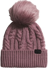 The North Face Women's Oh Mega Fur Pom Beanie, Purple