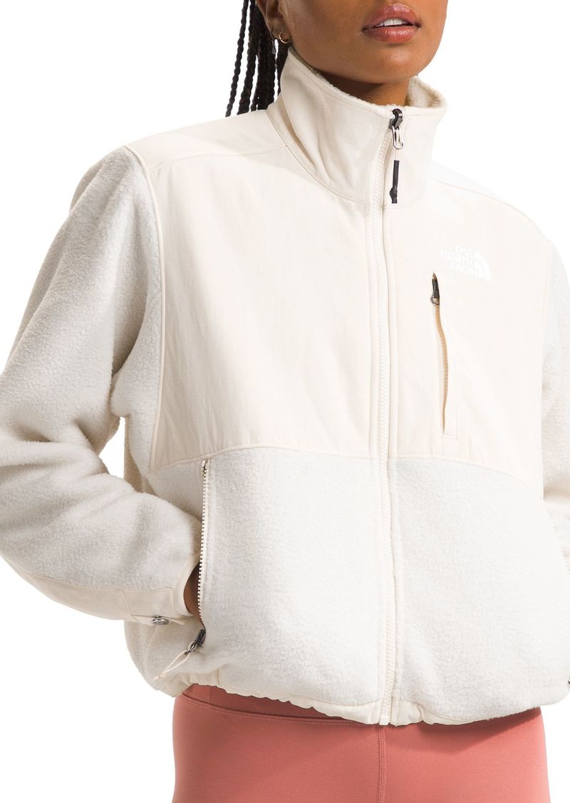 The North Face Women's Ripstop Denali Jacket, Medium, White Dune