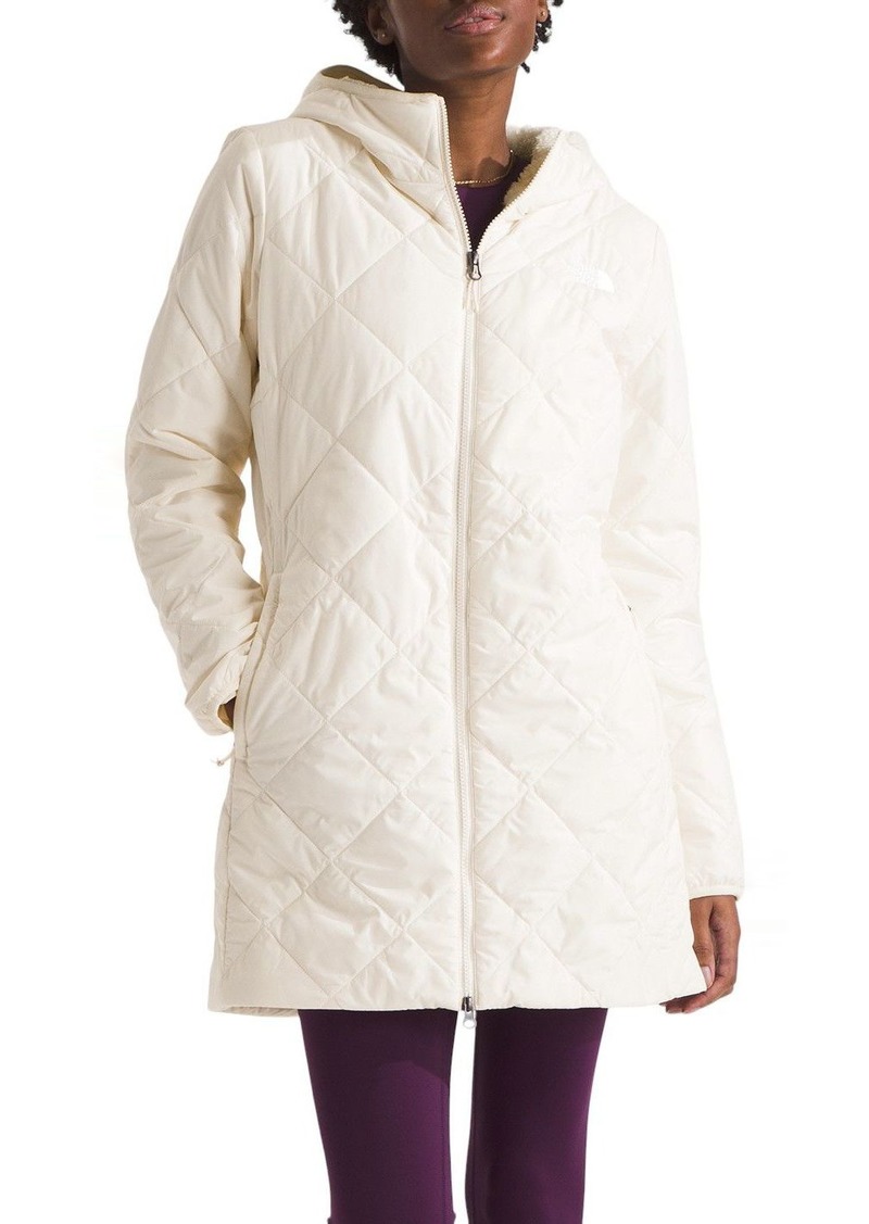 The North Face Women's Shady Glade Insulated Parka, XS, White Dune