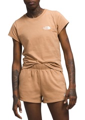 The North Face Women's Short Sleeve Evolution Cutie T-Shirt, Medium, Brown