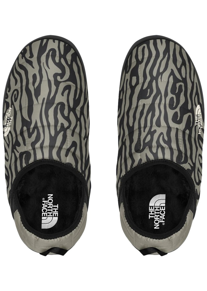 The North Face Women's ThermoBall Traction Slippers - Clay Grey Tiger Stripe