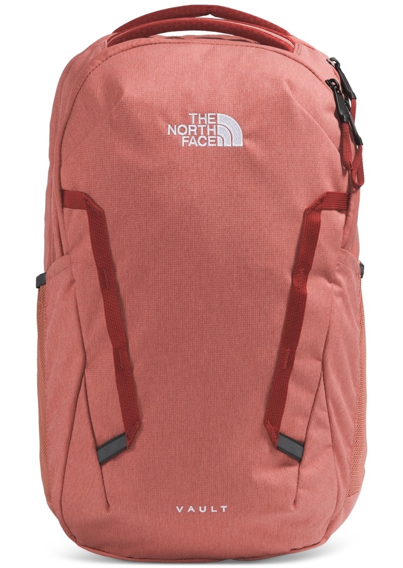 The North Face Women's Vault Backpack - Light Mahogany Dark Heather/iron Red/tnf