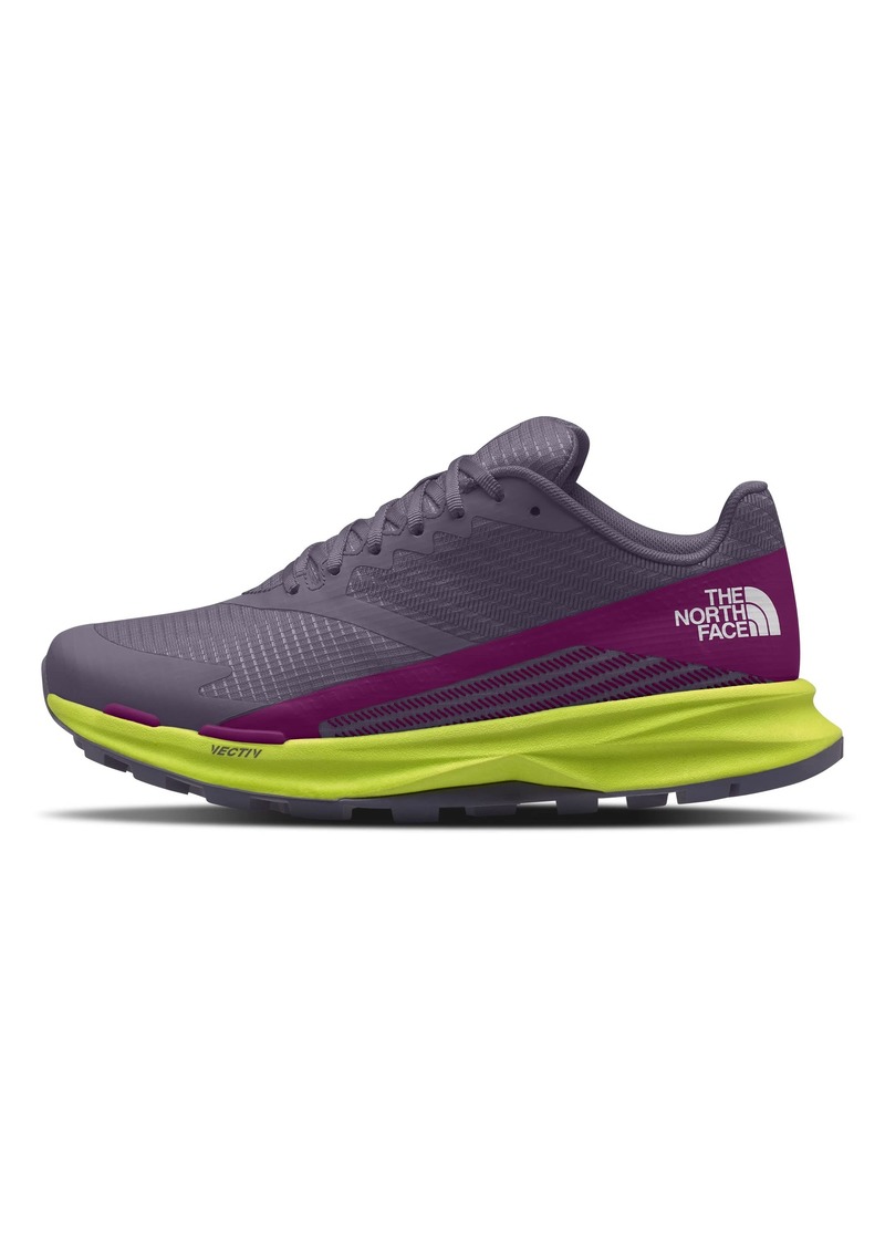 THE NORTH FACE Women's VECTIV Levitum Trail Running Shoe Lunar Slate/LED Yellow