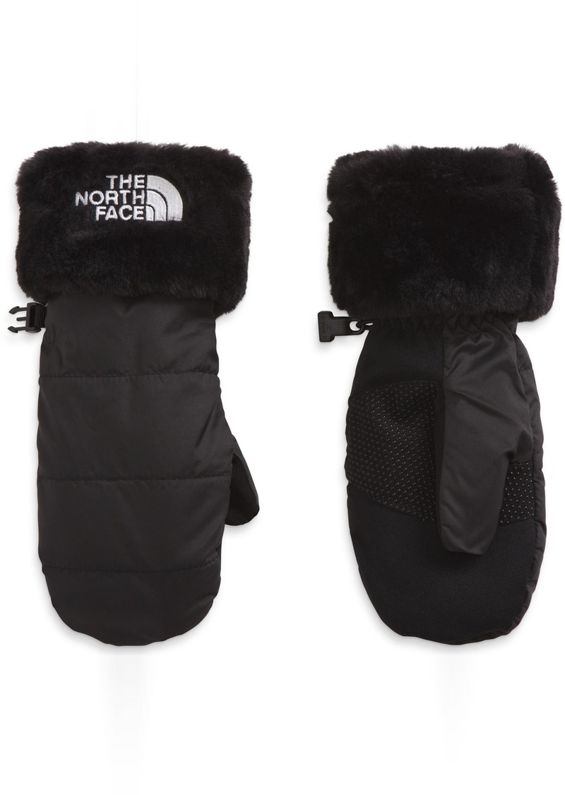 The North Face Youth Mossbud Mittens, XXS, Black