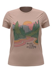 The North Face Adventure Graphic Tee in Evening Sand Pink at Nordstrom