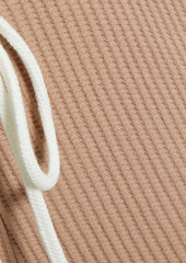 THE RANGE - Waffle-knit cotton-blend shorts - Neutral - XS