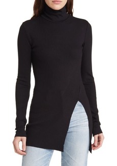 The Range Alloy Ribbed Turtleneck Top