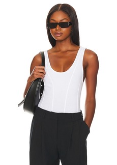 The Range Sueded Jersey Seamed Tank