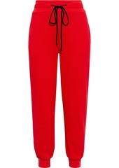 The Range Woman Cropped Fleece Track Pants Tomato Red