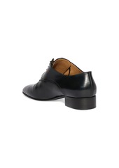 The Row 20mm Kay Leather Lace-up Shoes