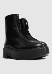The Row 50mm Zipped Leather Ankle Boots