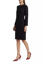 The Row Angeline Wool Belted Dress