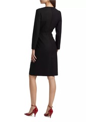 The Row Angeline Wool Belted Dress