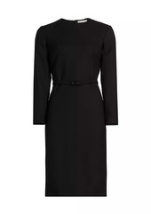 The Row Angeline Wool Belted Dress