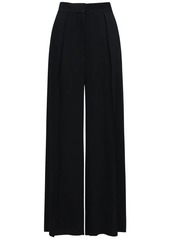 The Row Avril Stretch Cady Wide Leg Pants