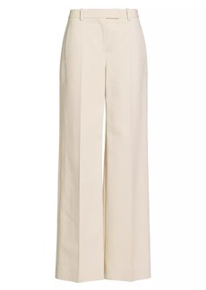 The Row Banew Pleated Straight-Leg Pants