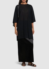 The Row Bartelle Satin Long Skirt