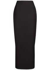 The Row Bartelle Wool Twill Long Pencil Skirt