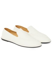 The Row Canal leather loafers