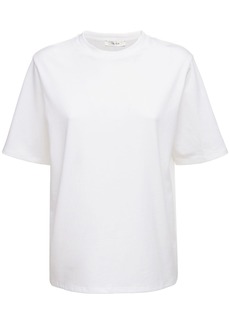 The Row Chiara Boxy Cotton Jersey T-shirt