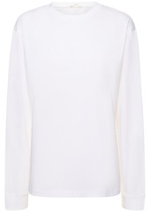 The Row Ciles Long Sleeve Cotton Jersey T-shirt