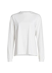 The Row Ciles Long Sleeve Cotton Top