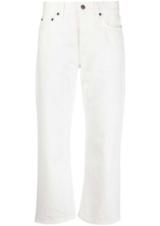The Row cropped straight-leg jeans