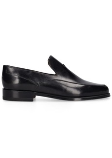 The Row Enzo Leather Loafers