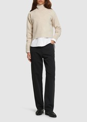 The Row Erise Brushed Wool Knit Sweater