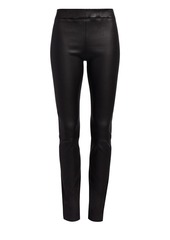 The Row Essentials Leather Moto Pants