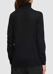 The Row Eva Cashmere Knit Turtleneck Top