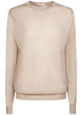 The Row Exeter Cashmere Knit Crewneck Sweater