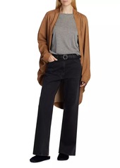 The Row Flo Suede Cardigan