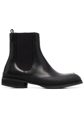 The Row Garden leather ankle boots
