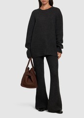 The Row Gersten Cashmere Knit Crewneck Sweater