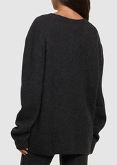 The Row Gersten Cashmere Knit Crewneck Sweater