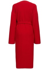 The Row Ghali Belted Cashmere Knit Long Coat