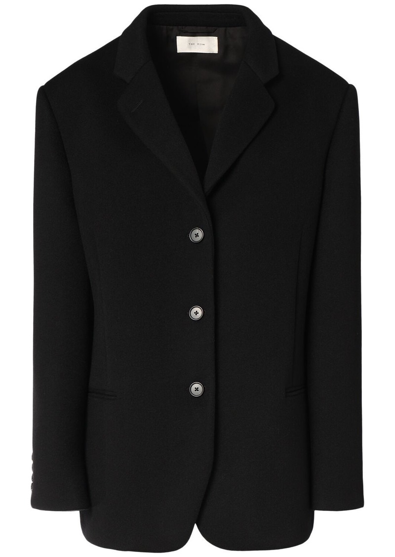 The Row Glenn Single Breast Cashmere Jacket