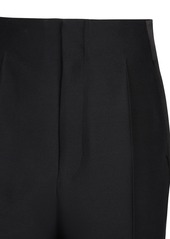 The Row Hector Wool & Silk Straight Pants