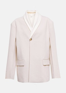 The Row Jeanette virgin wool and silk blazer