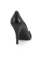 The Row Lana Leather Pumps